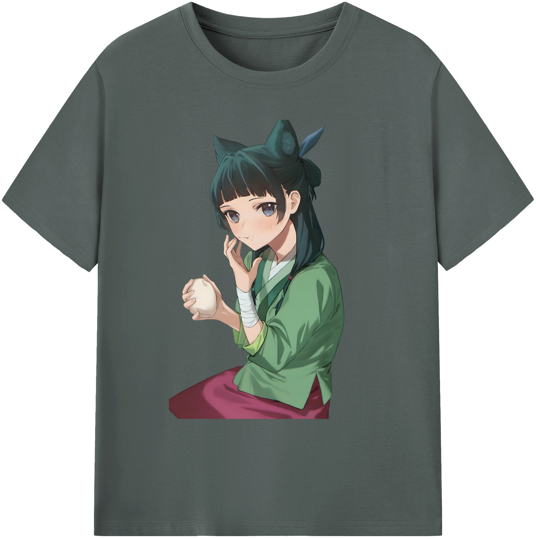 （画像用） 薬屋のひとりごと The Apothecary Diaries 綿100％ メンズ半袖Tシャツ｜肌触りやわらか＆通気性